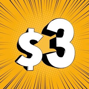 $3 starts tonight! 815 tonight